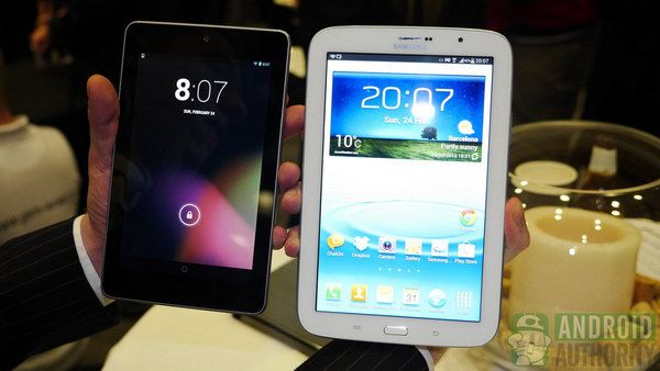 Fotografía - Samsung Galaxy Note 8.0 vs Google Nexus 7 [vidéo]